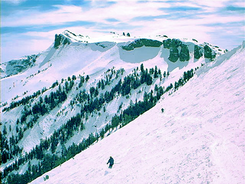 Bodacious Kirkwood ski terrain. Photo provided by Jim Kenney.