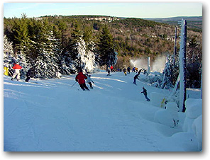 Nine  slopes and and five lifts are open at the West Virginia resort.  More terrain should open soon.