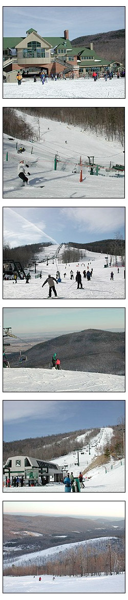 These photos were all taken at Whitetail on Wednesday, January 3, 2001.  Whitetail currently has some of its best conditions on record.