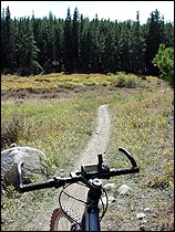 Your choice. Breckenridge  offers an assortment of paved and unpaved bike trails with one thing in common: a great view.