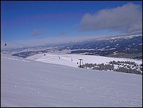 The views atop Parsenn Bowl will make you forget about skiing for a few minutes. Don't worry. The feeling passes.