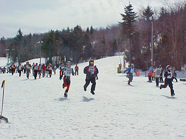 90 teams participated in the second annual Snowshoe24 24-hour race this past weekend.