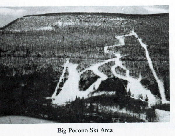 The original tow that didn't work out is in the left in this picture.  The main tow was actually very long and served probably over 400 feet of vertical drop.