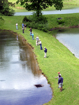 whitetail dcski fishing aspiring anglers ropes clinic provided fly resort learn