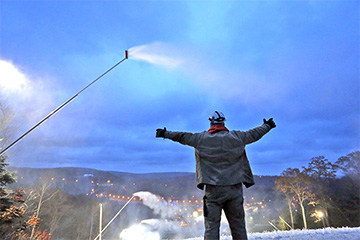 The Race to Open is On! Seven Springs Begins Snowmaking Operations.