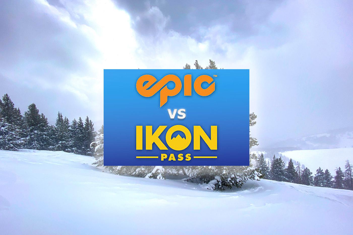 Epic vs. Ikon Pass: The Battle Begins