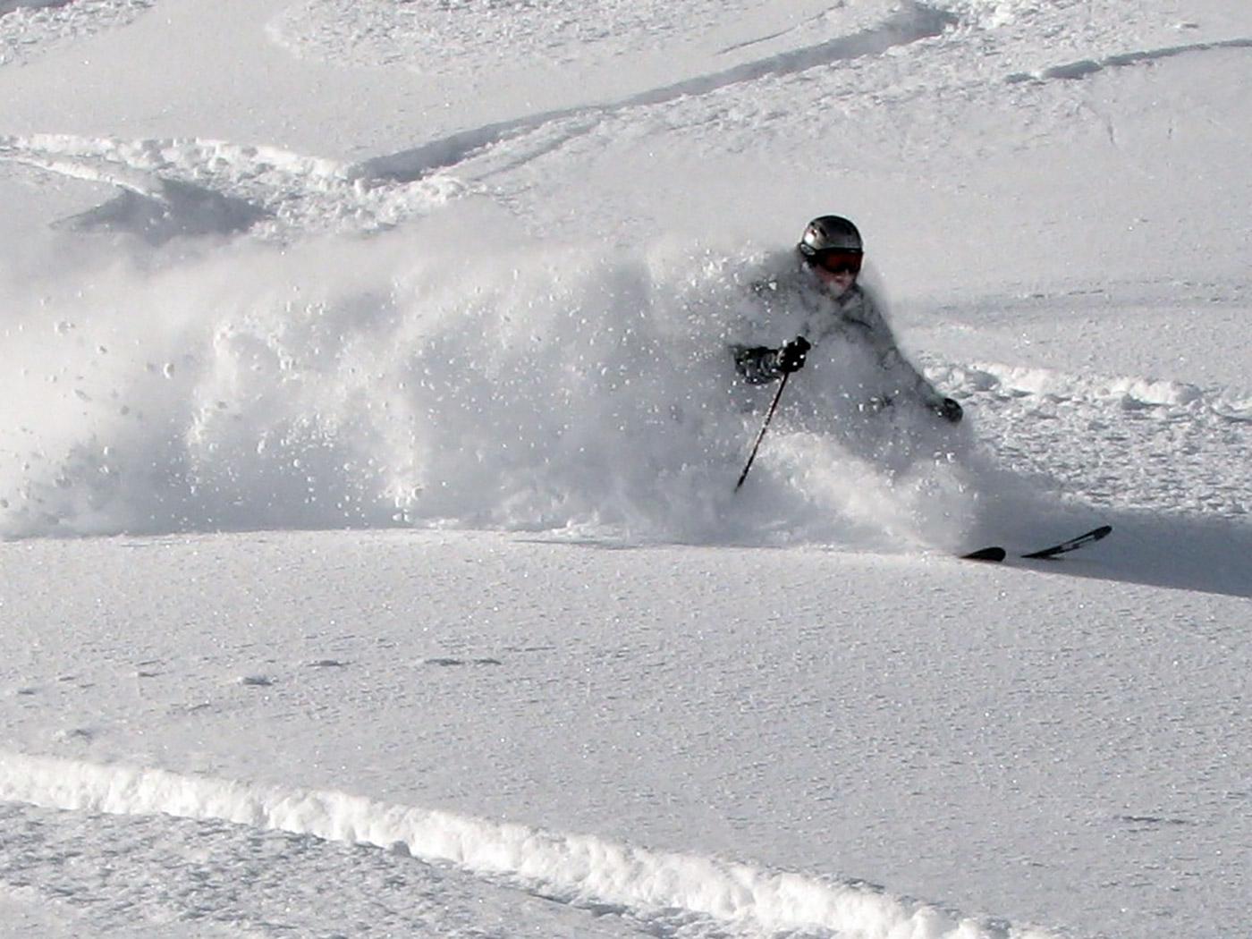 A powder day at Alta in February, 2011.