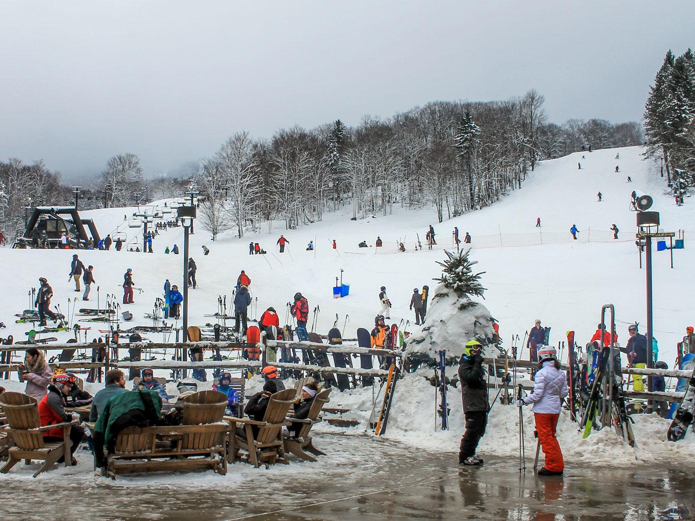 kissing bridge ski resort