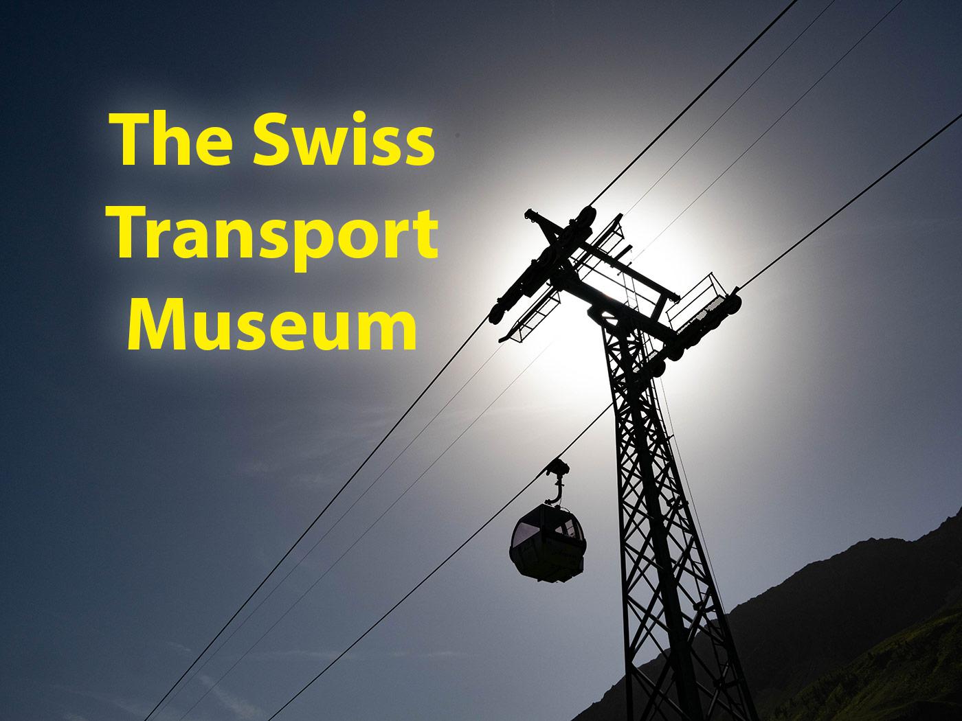 Verkehrsmuseum der Schweiz in Luzern, Schweiz