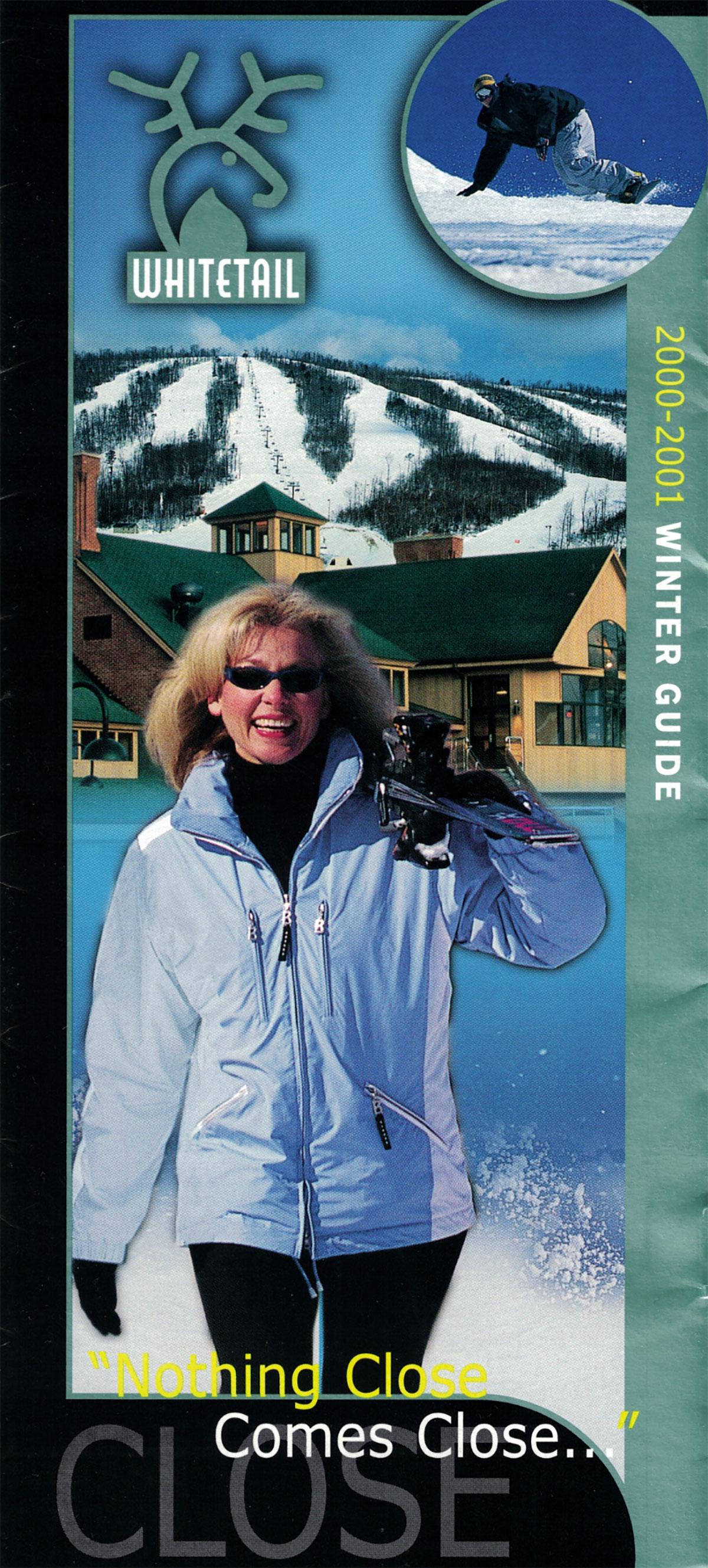 A 2000 brochure from Whitetail Resort. A 2000 brochure from Whitetail Resort.