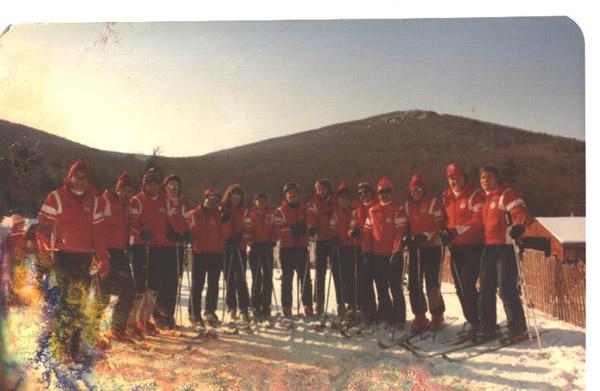 Hahn Mountain’s Ski School, circa 1982 or 1983. Hahn Mountain’s Ski School, circa 1982 or 1983.