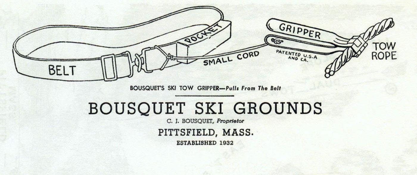Bousquet's Ski Tow Gripper. Bousquet's Ski Tow Gripper.