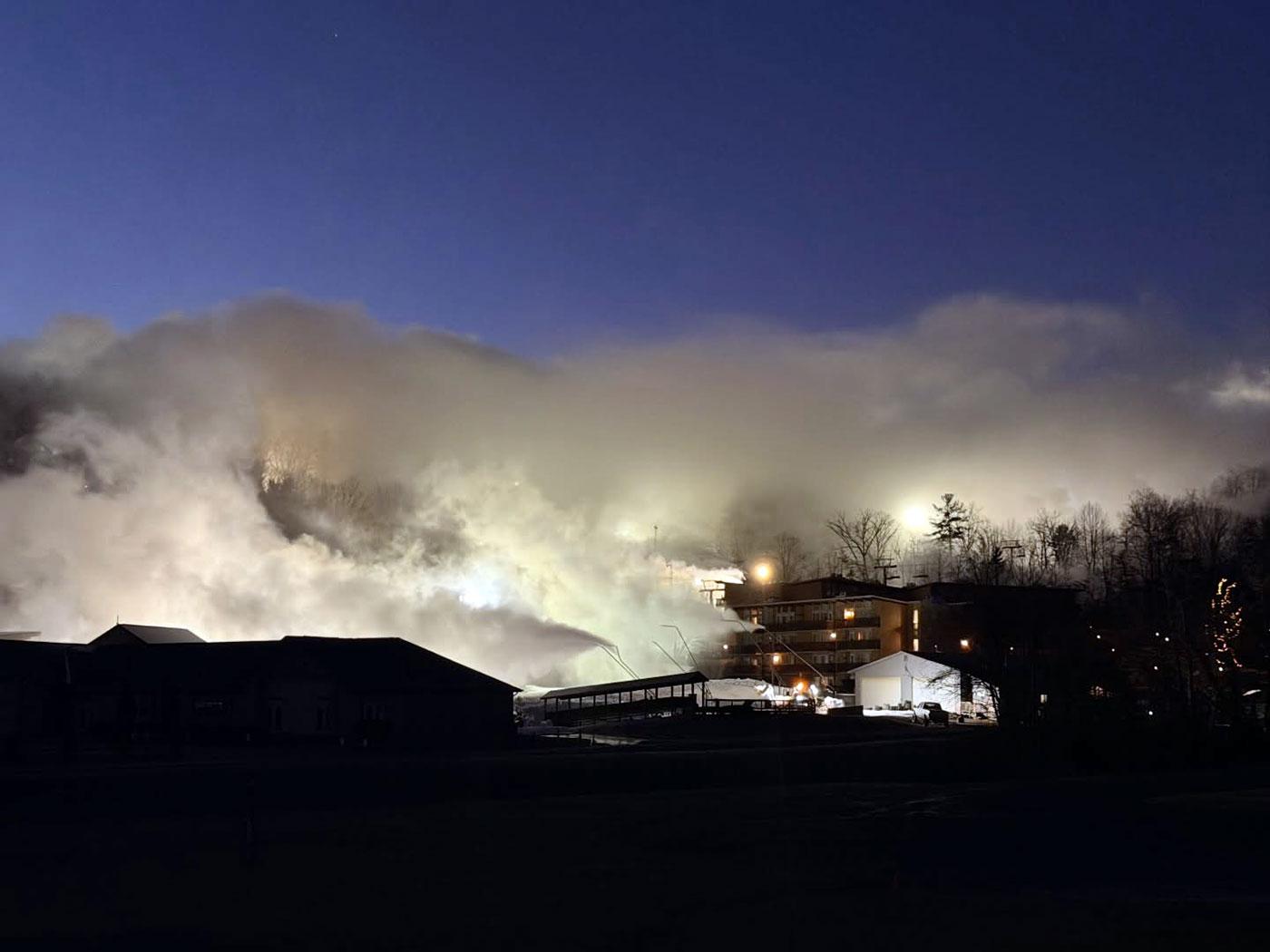 Bryce Resort relies on a powerful snowmaking system. Bryce Resort relies on a powerful snowmaking system.