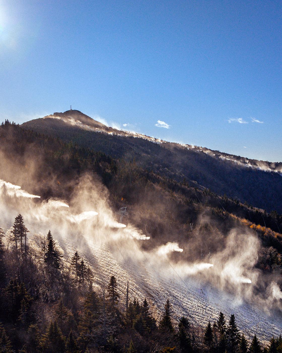 Killington began a big snowmaking push this weekend. Killington began a big snowmaking push this weekend.