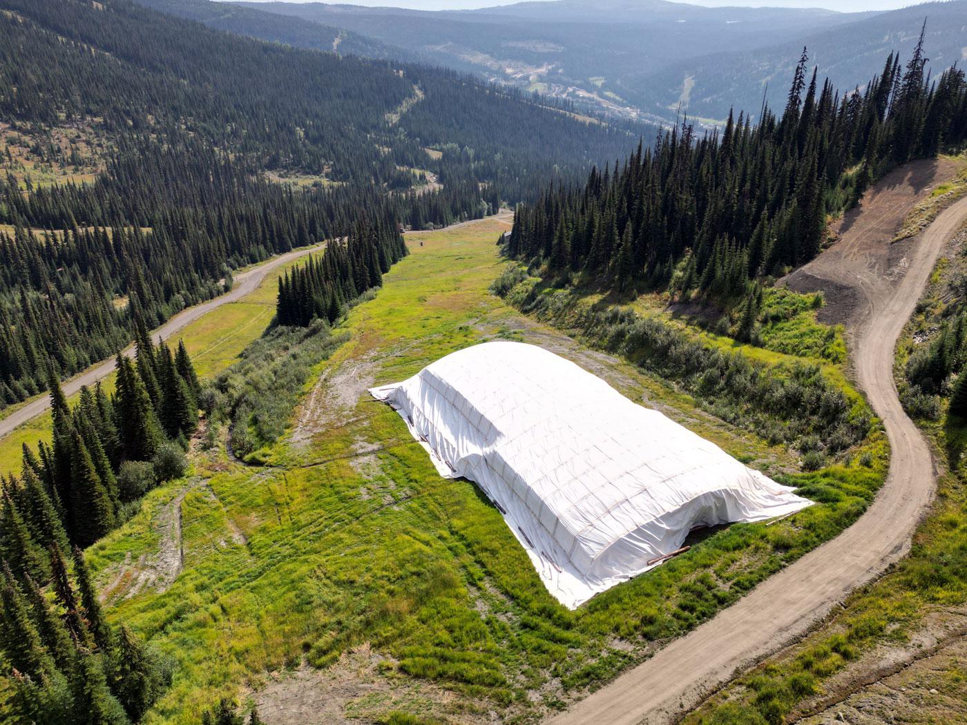 The Snow Secure technology has been tested at British Columbia's Sun Peaks Resort. The Snow Secure technology has been tested at British Columbia's Sun Peaks Resort.