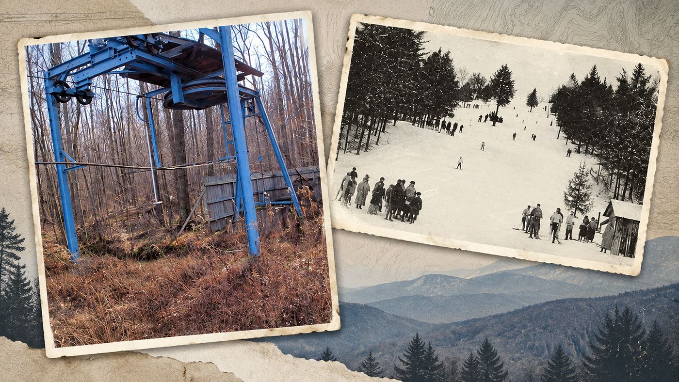 Archival photographs from DCSki Lost Ski Areas